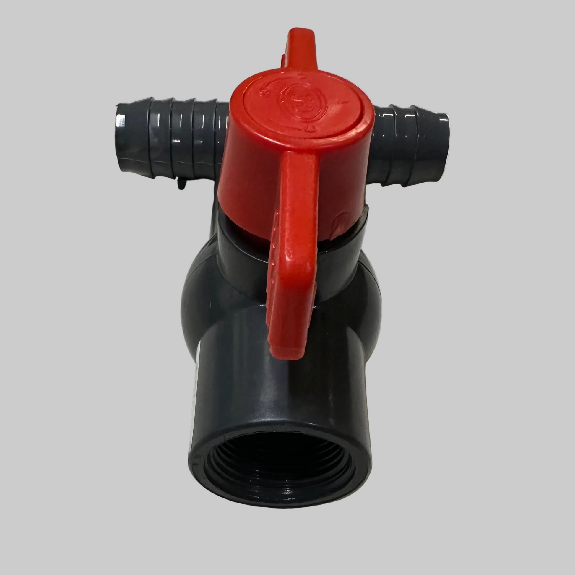 1" Barbed PVC T Fitting with Valve to adapt Sumisansui Sumi Soaker Mark II III 3 R Wide Max