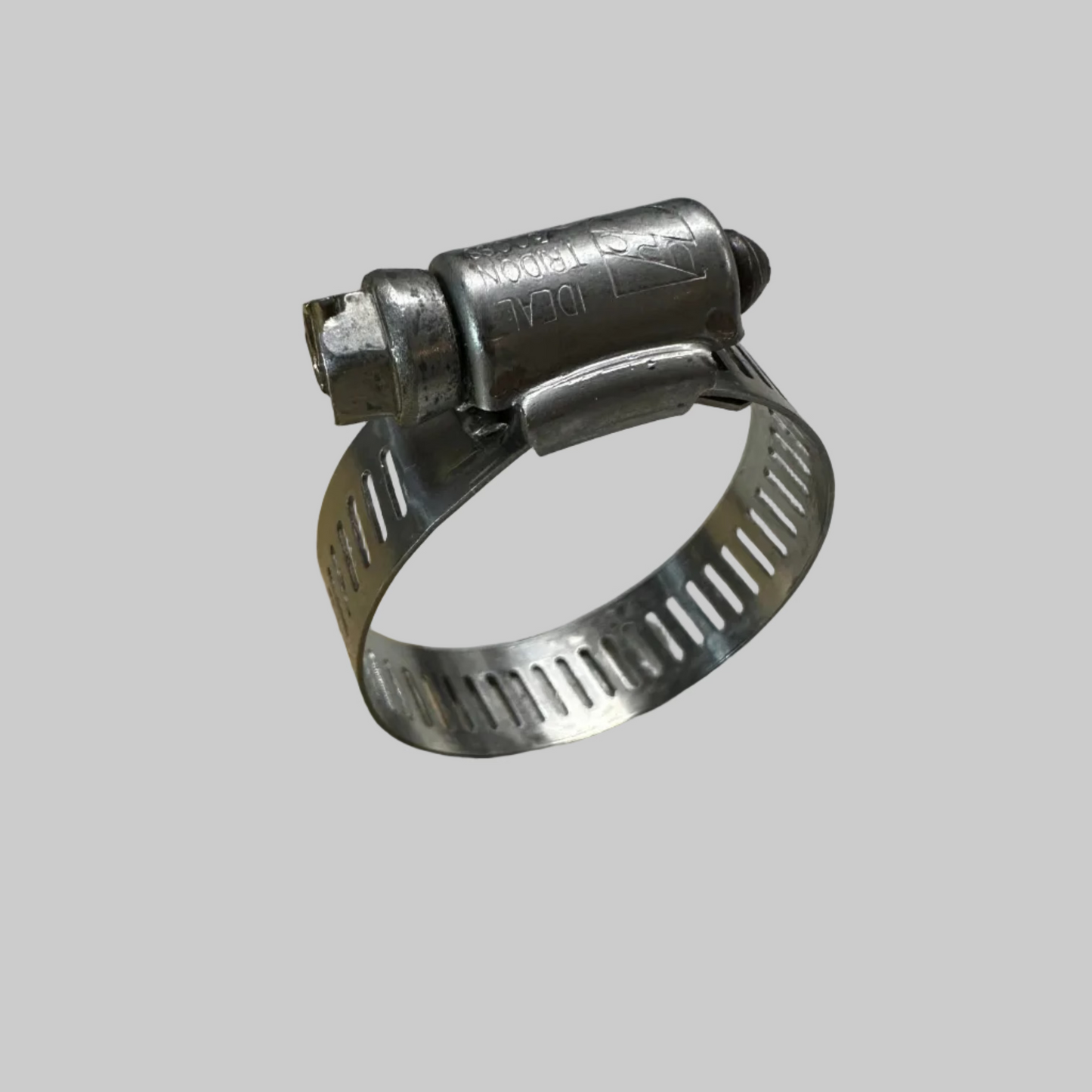 hose clamp for poly header